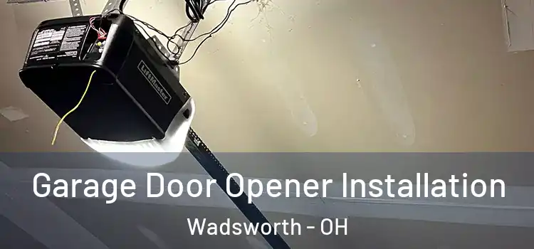  Garage Door Opener Installation Wadsworth - OH