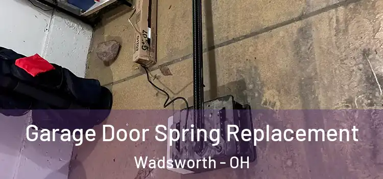  Garage Door Spring Replacement Wadsworth - OH